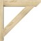 Ekena Millwork Traditional Slat Rough Sawn Outlooker, Douglas Fir, 6"W x 26"D x 26"H OUT06X26X26TRA06RDF - alternate 2